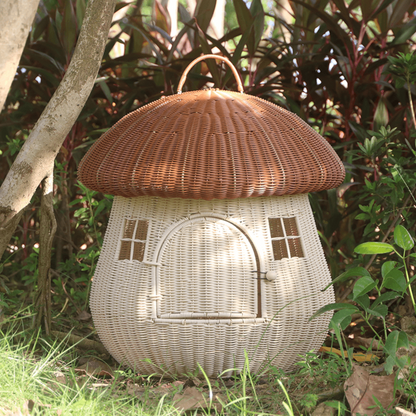 Mushroom House Cat Bed
