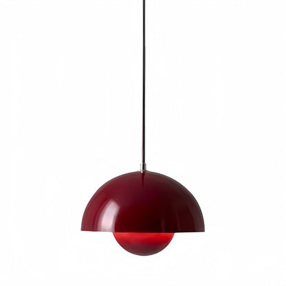 Minimalist Bud-Shaped Orb Pendant Light