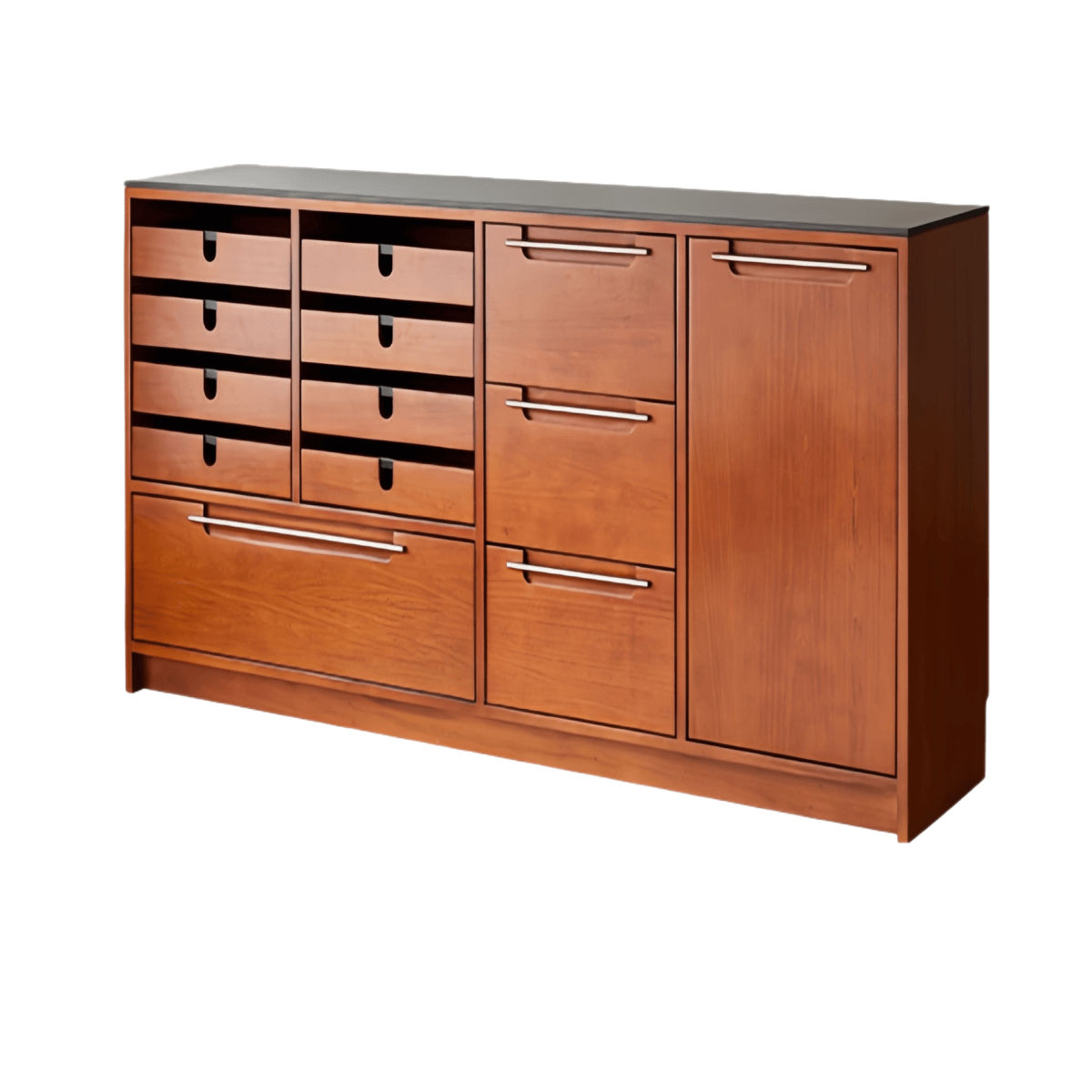 Solid Wood Sideboard with Rock Plate