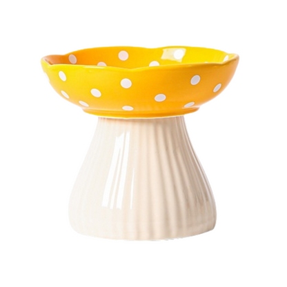 Toadstool pet bowl