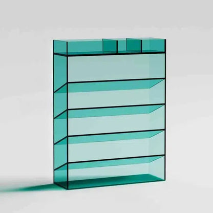 Sleek Acrylic Storage Shelf