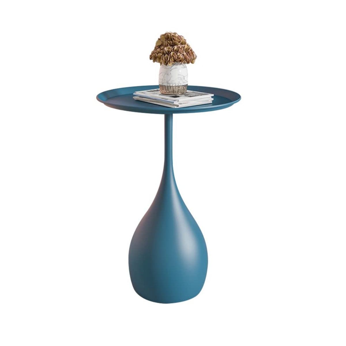 Modern Metal Round Side Table