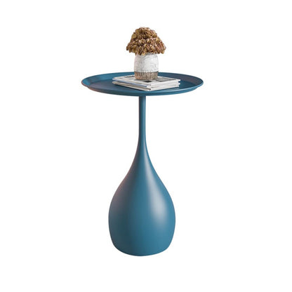 Modern Metal Round Side Table