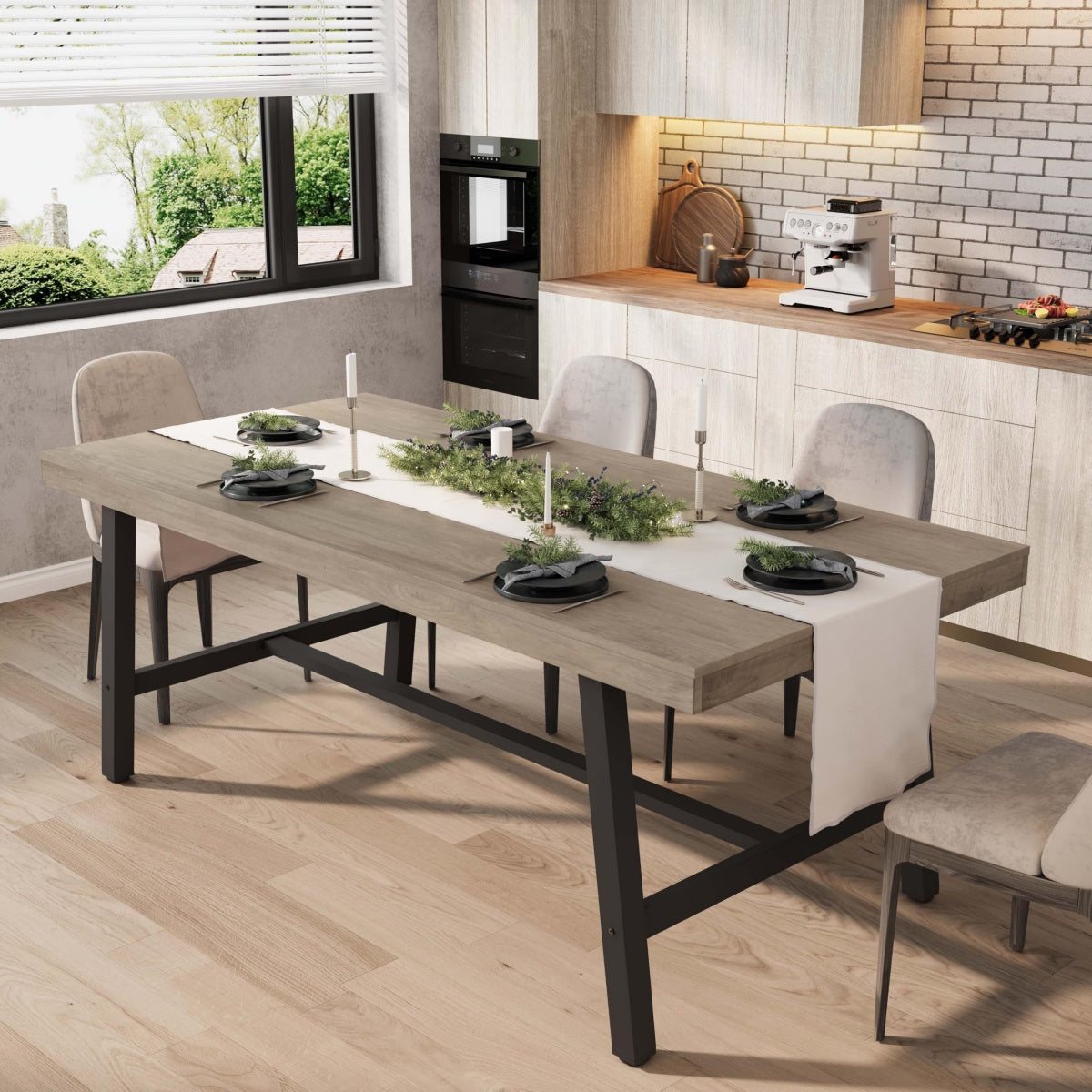 Ridge Industrial Dining Table