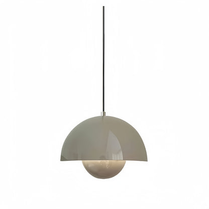 Minimalist Bud-Shaped Orb Pendant Light