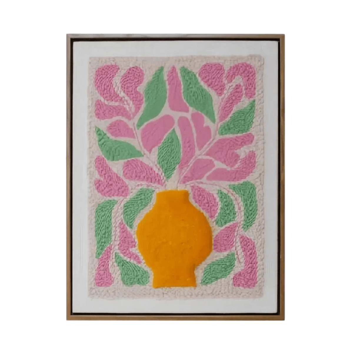 Sunset Bloom – Handmade Floral Embroidery Kit