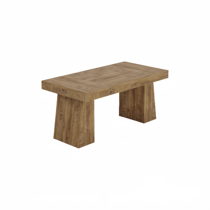 Tribesigns Mid-Century Dining Table|Versatile Use: Functions as a dining table, work desk, or writing surface for home or office