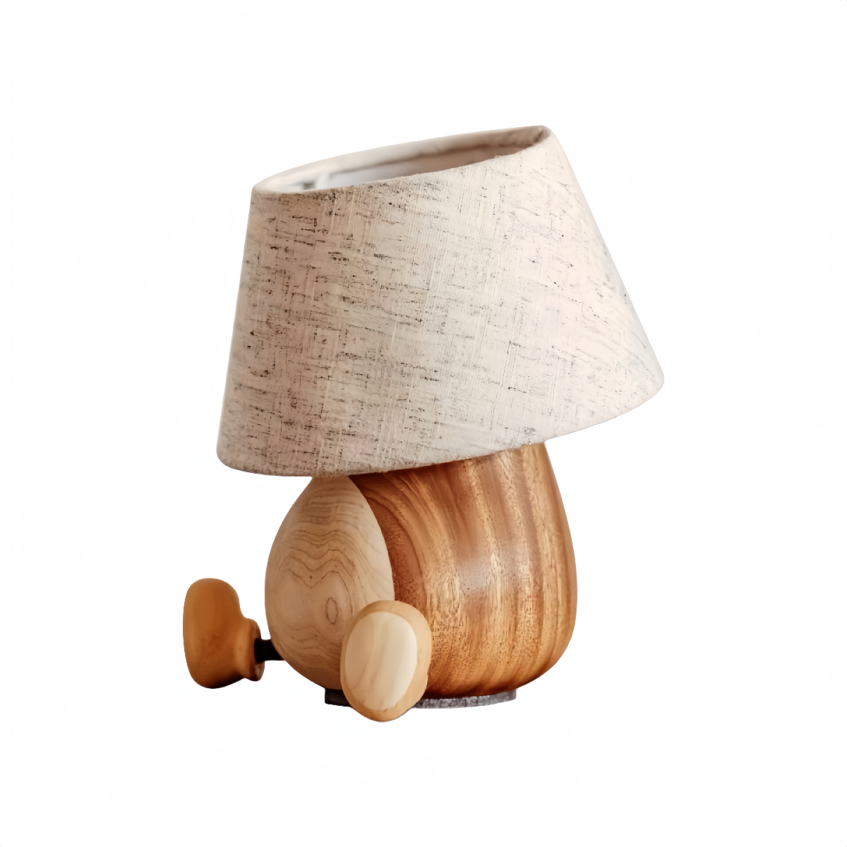 Wooden Cartoon Table Lamp|Adorable Design