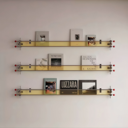 wall mounted acrylic organizer for living room or studio