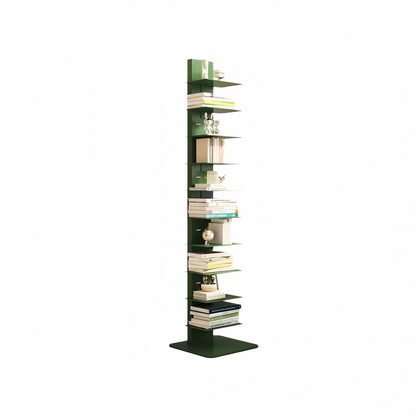Slim Vertical Floating Book Rack
