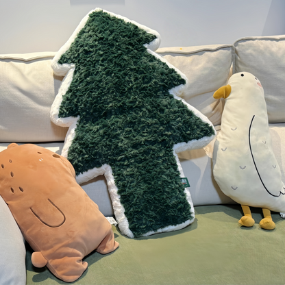Coolercolour Pine Tree Plush Pillow