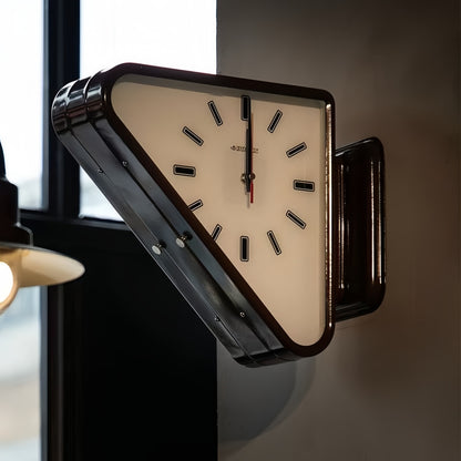 Axis Triangle Wall Clock