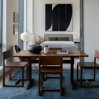 Hidden Serenity Blue Mansion Rug