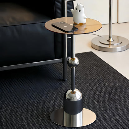 Retro Metallic Side Table