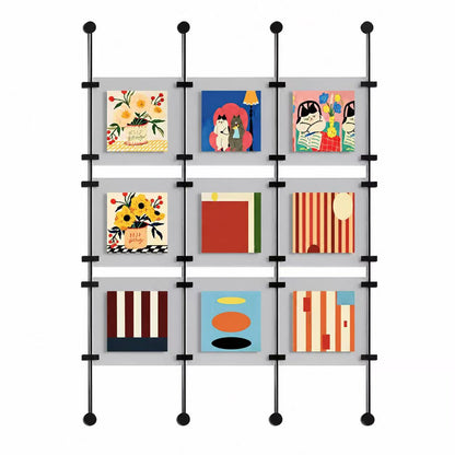 Sculpta Clear Acrylic Wall Display Rack