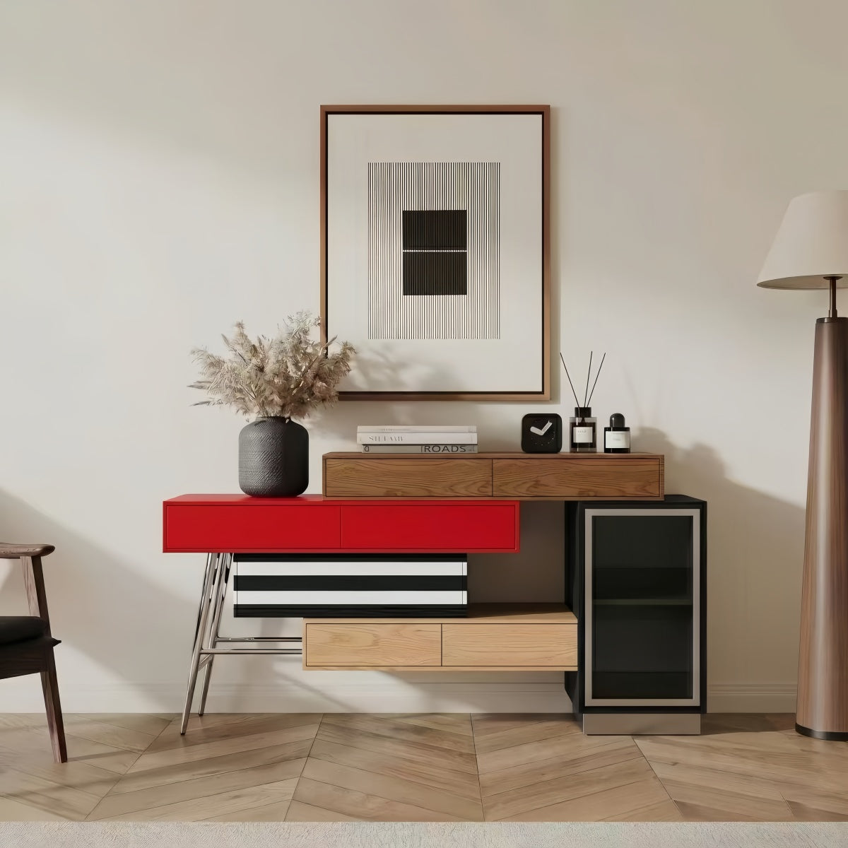 Modular Multi‑Color Combination TV Cabinet