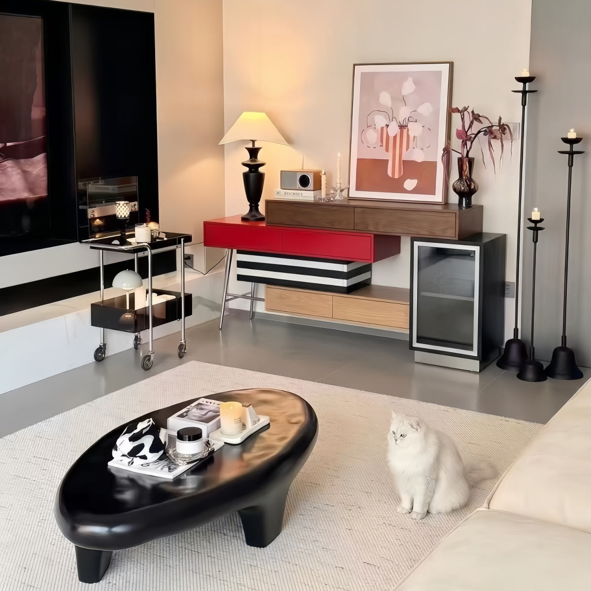 Modular Multi‑Color Combination TV Cabinet