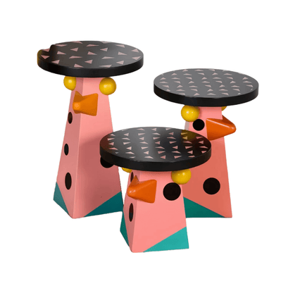 Dopamine Bird Art Side Table