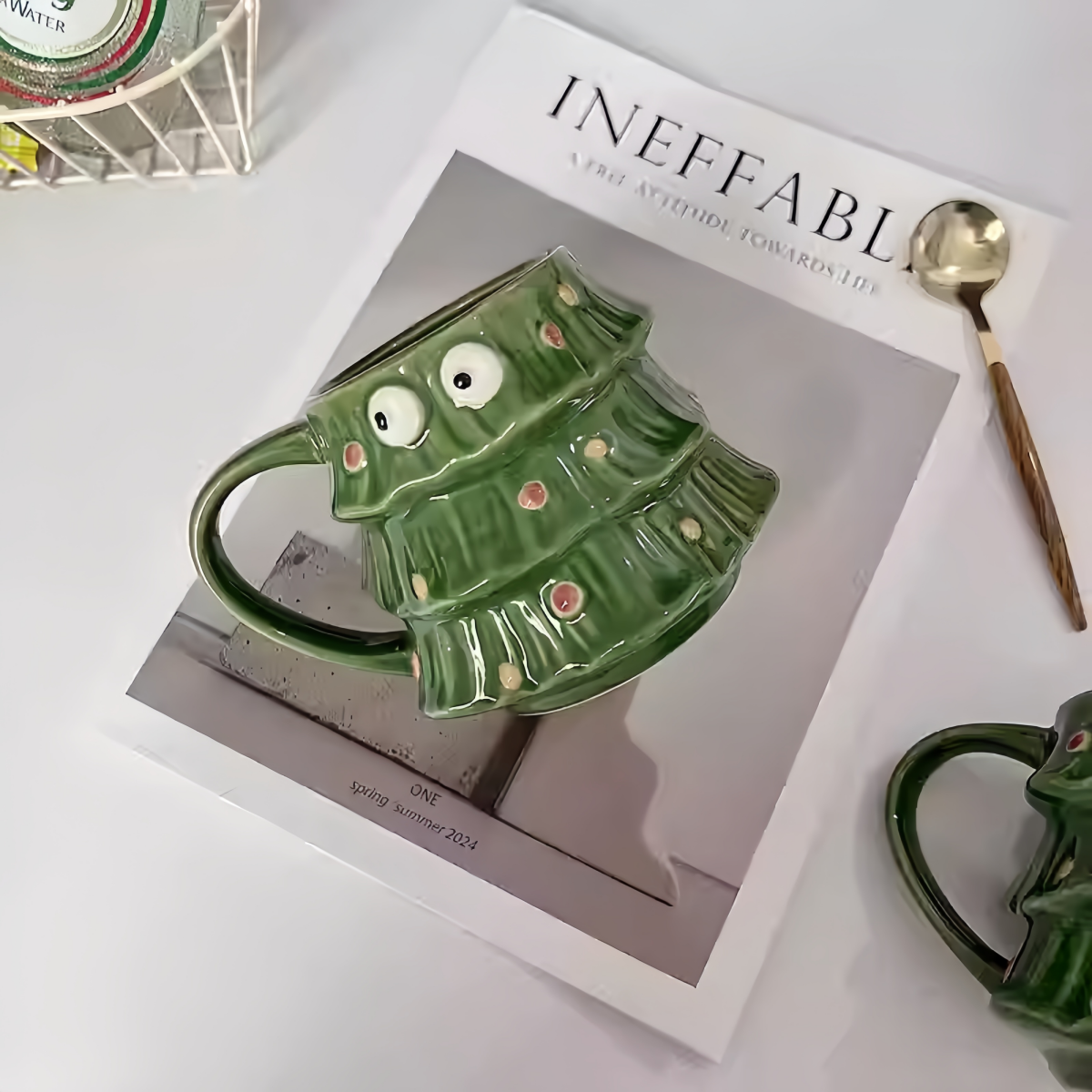 Handcrafted Christmas Ceramic Mug