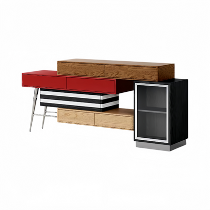 Modular Multi‑Color Combination TV Cabinet