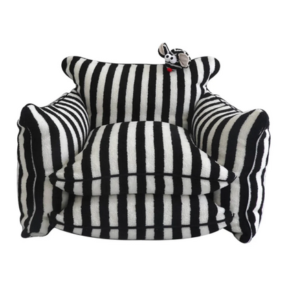 Cozy Stripes Lazy Sofa Chair