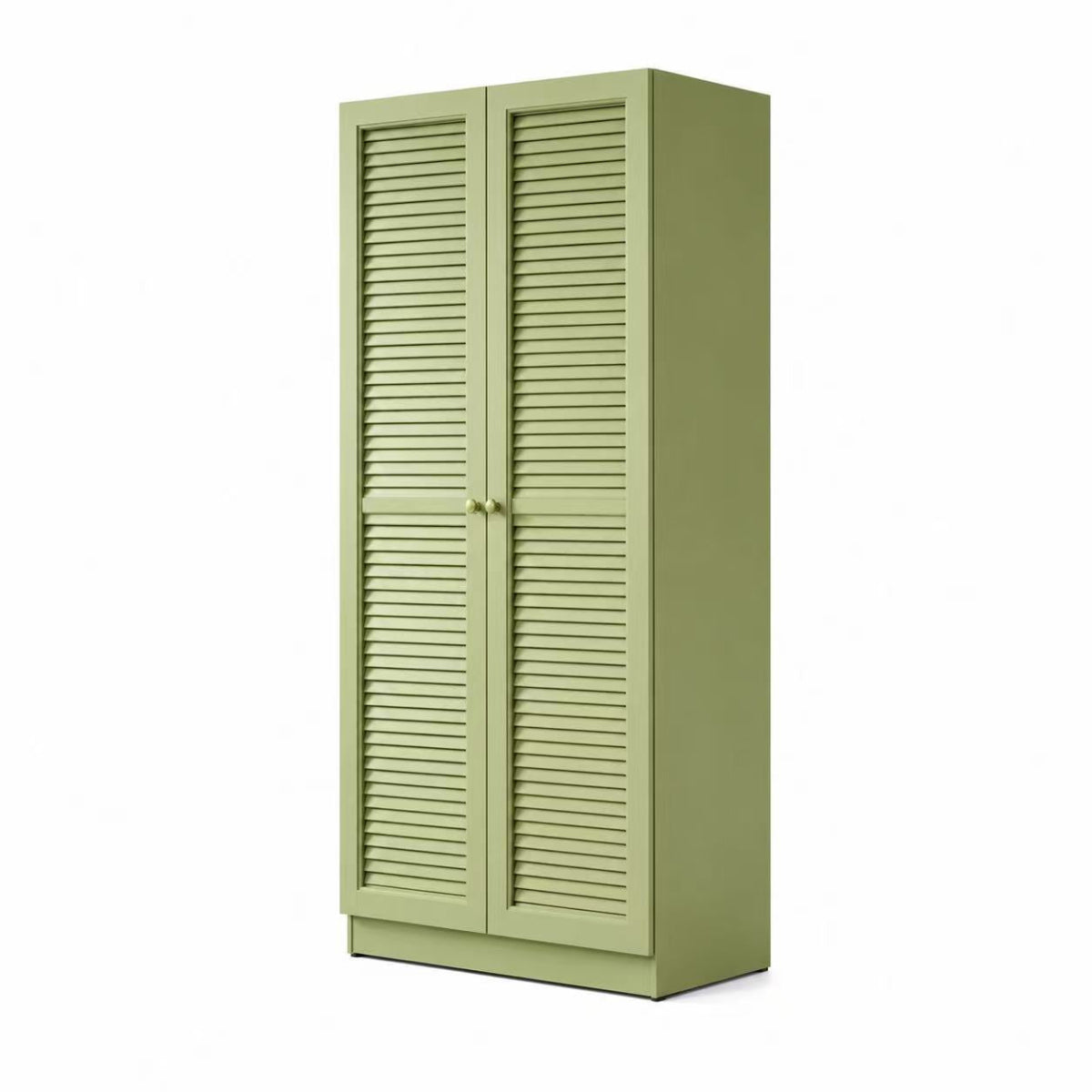 LUNA LOUVER Metal Wardrobe