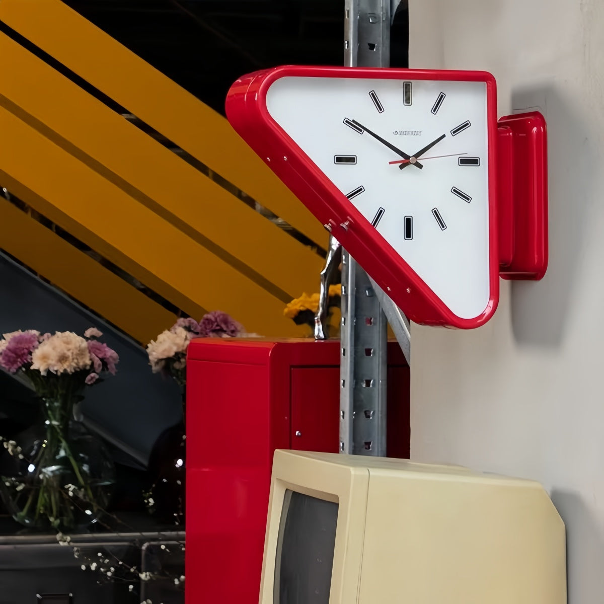 Axis Triangle Wall Clock