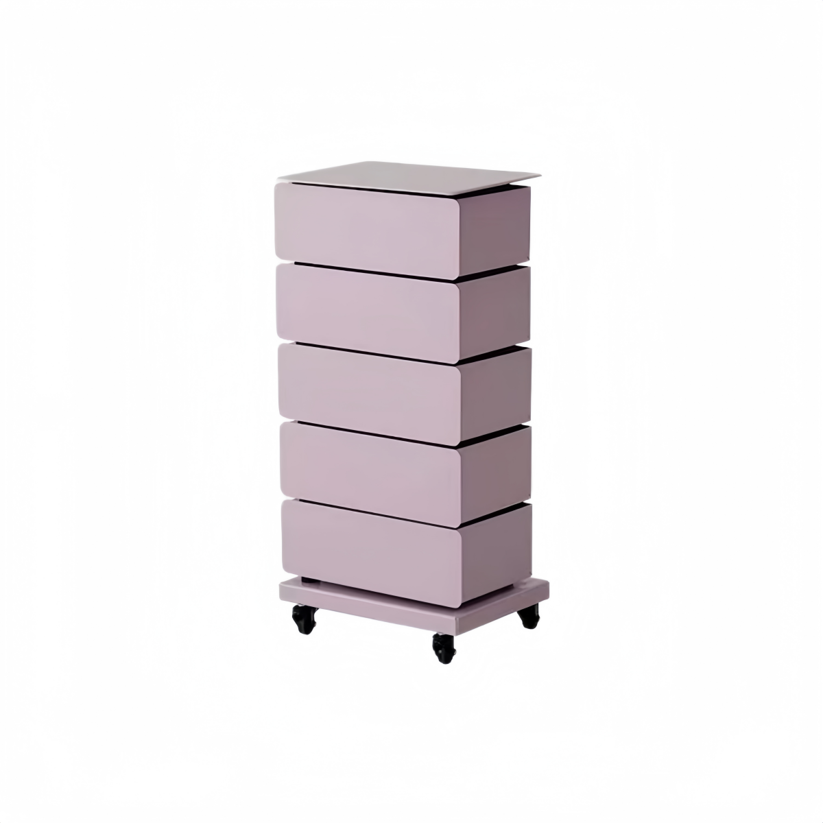 Lumi Stack Mobile 5-Tier Storage Cabinet