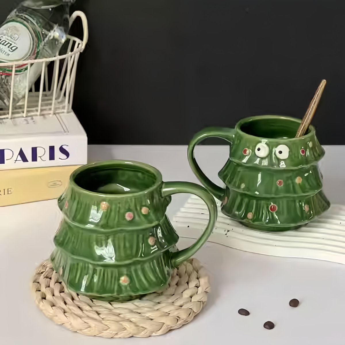 Handcrafted Christmas Ceramic Mug