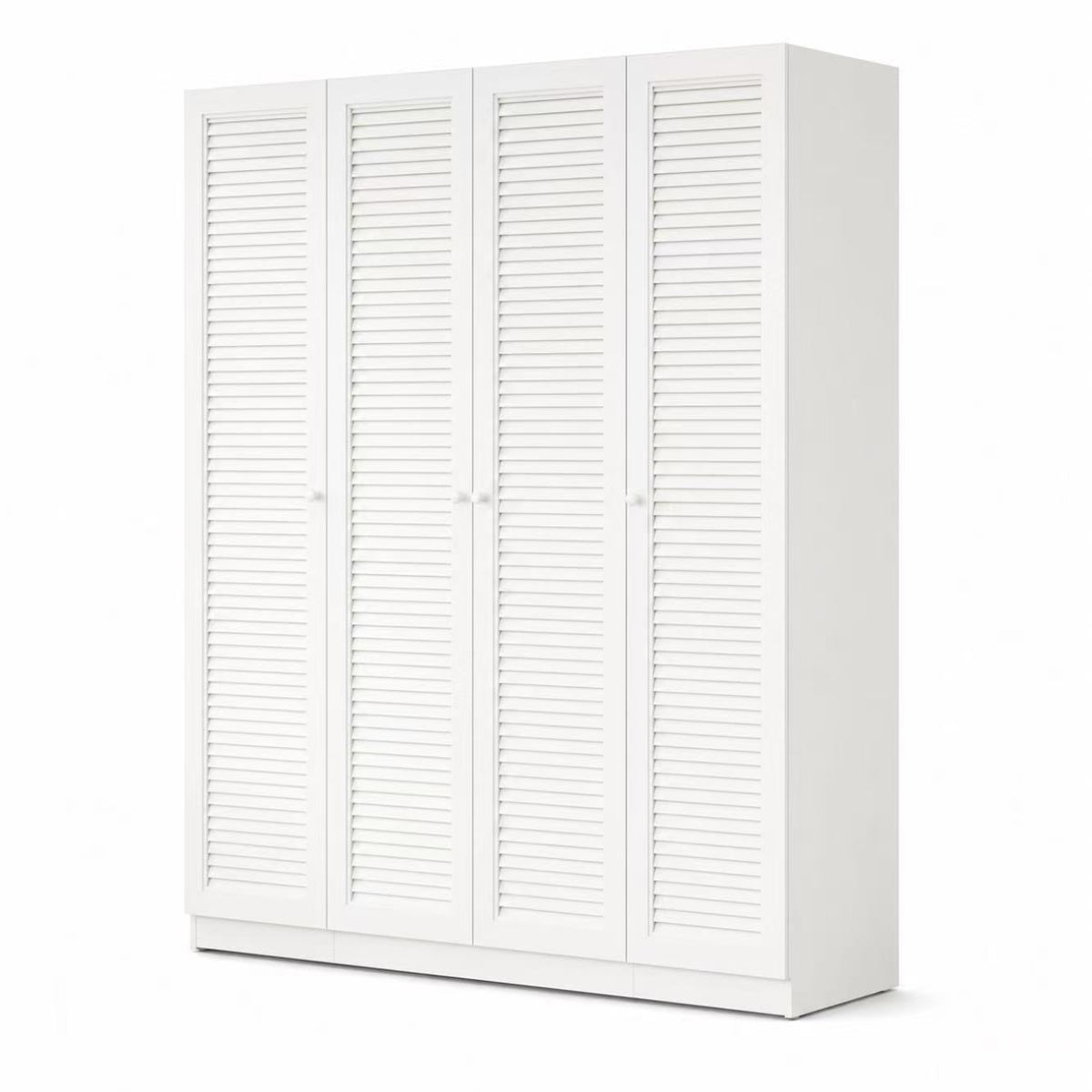 LUNA LOUVER Metal Wardrobe