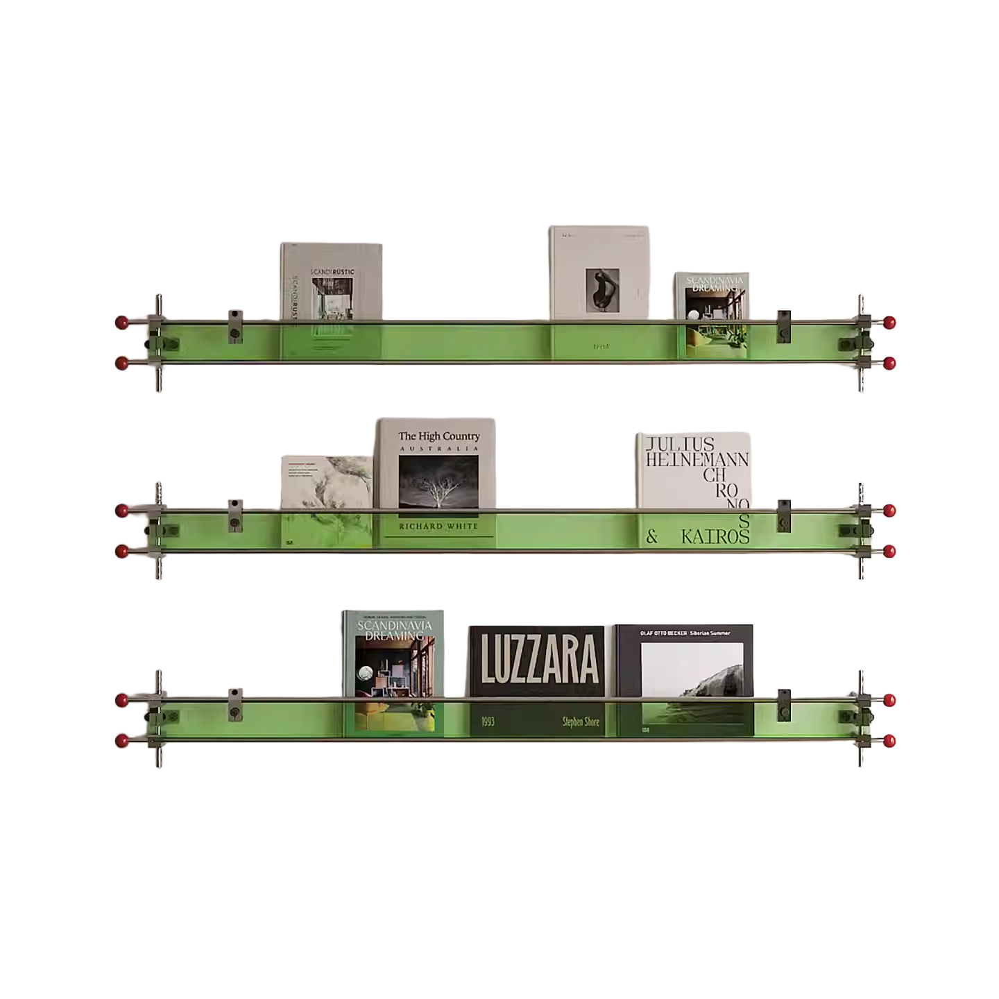 Modern Bauhaus Acrylic Magazine Rack