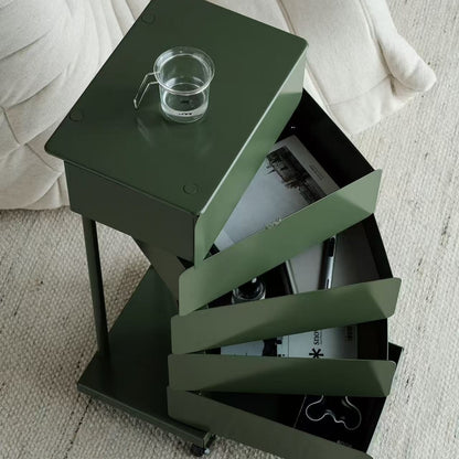 minimalist green storage cabinet for small spaces