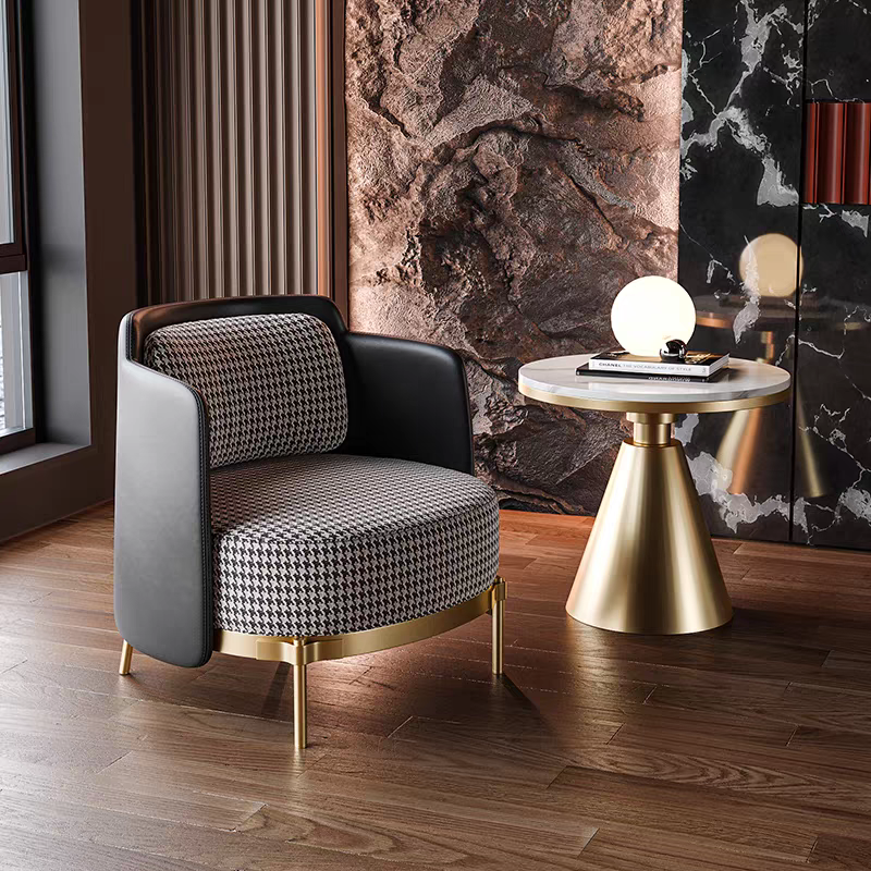 Julian Sterling Accent Chair