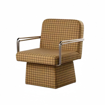upholstered swivel accent chair for living room